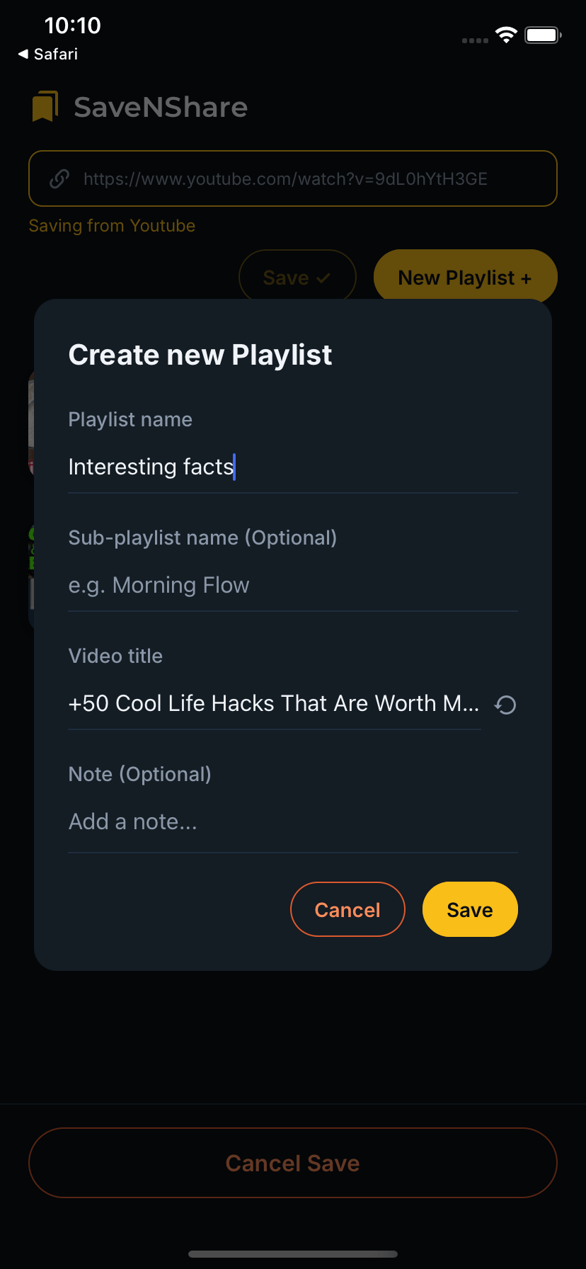 Save in Seconds screenshot 3